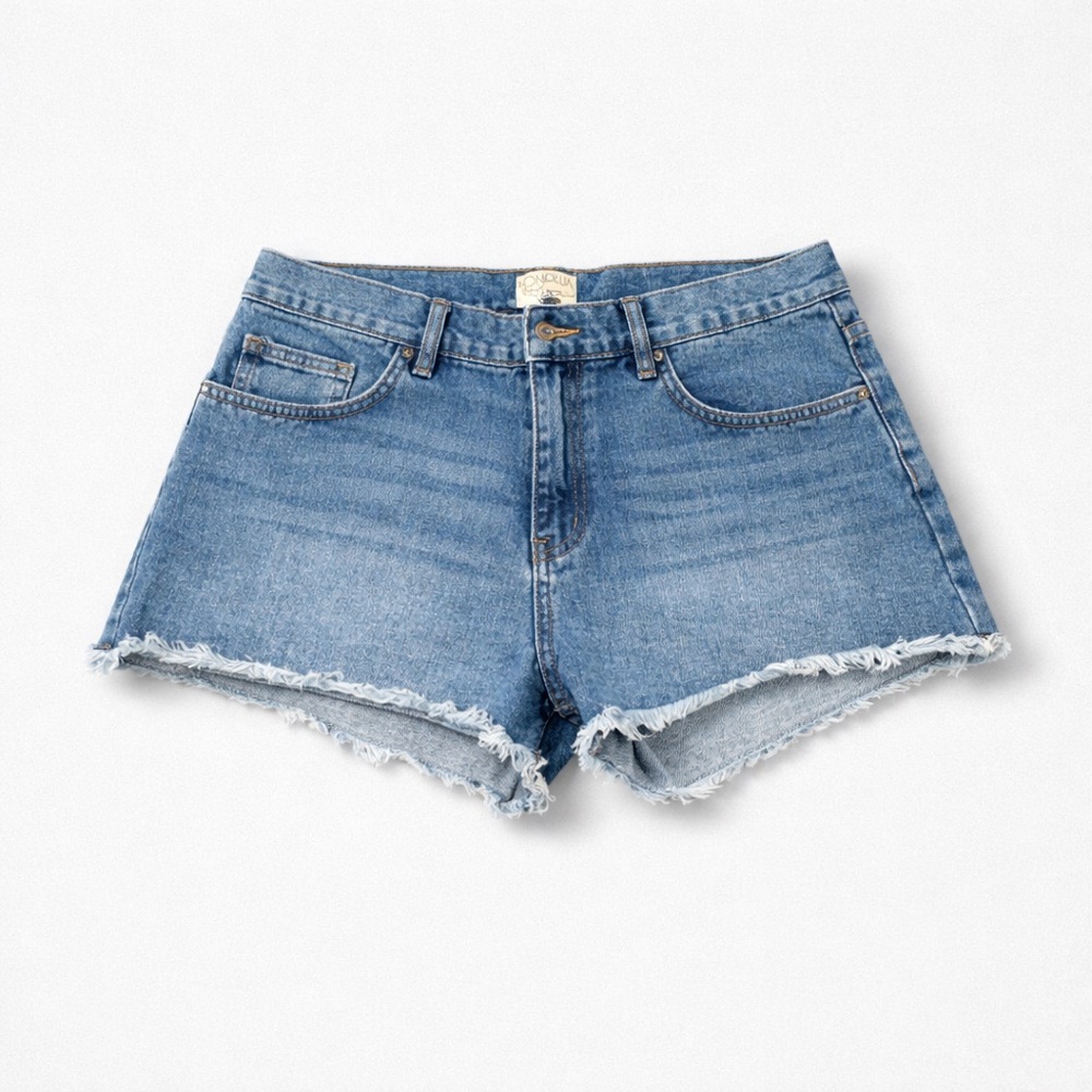Classic Blue Denim Women's Jean Shorts